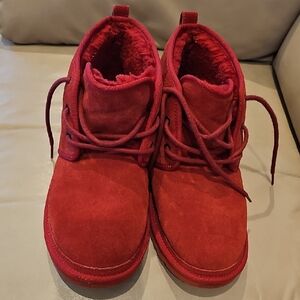 UGG Mens Boots in Vibrant Red